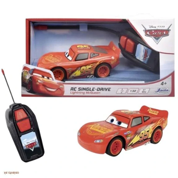 RC auto na diaľkové ovládanie Cars 3 Blesk McQueen Single Drive 14 cm