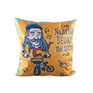 VANKÚŠ 40 x 40 CM / NAJLEPŠÍ DEDKO NA SVETE