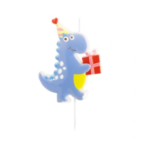 TORTOVÁ SVIEČKA - DINOSAURUS MODRÝ