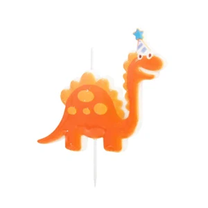 TORTOVÁ SVIEČKA - DINOSAURUS ORANŽOVÝ