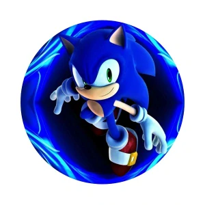 JEDLÝ OBRÁZOK / JEŽKO SONIC 20 CM / BLUE