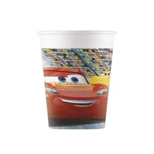 PAPIEROVÉ PÁRTY POHÁRE / CARS / AUTÁ 8 KS