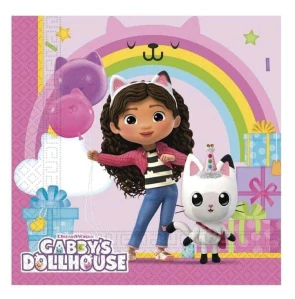  PAPIEROVÉ OBRÚSKY GABBY´S DOLLHOUSE 20 KS