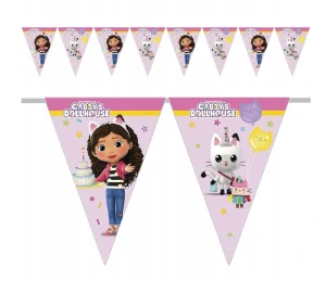 VLAJOČKOVÁ GIRLANDA GABBY´S DOLLHOUSE 230 CM
