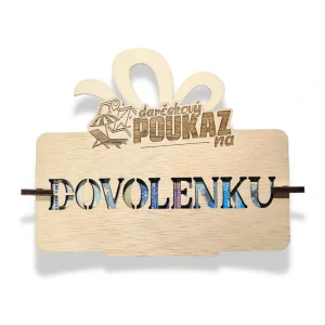 VTIPNÝ DARČEK OBÁLKA / POUKAZ NA DOVOLENKU