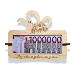 VTIPNÁ DARČEK OBÁLKA / NOVOMANŽELOM / PRVÝ MILIÓN 