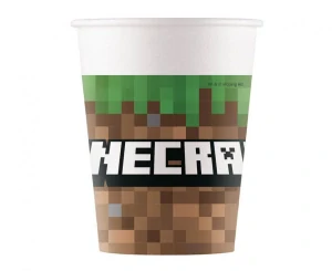 PAPIEROVÉ PÁRTY POHÁRE / MINECRAFT 8 KS