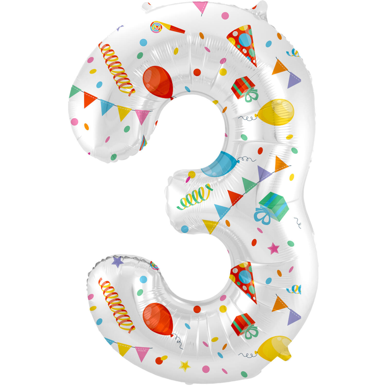 FOLIOVÁ ČÍSLICA - PARTY JOY 3 - 86 CM