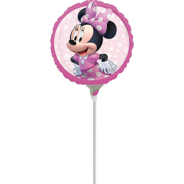 FÓLIOVÝ BALÓNIK NA TYČKU MINNIE MOUSE 23 CM