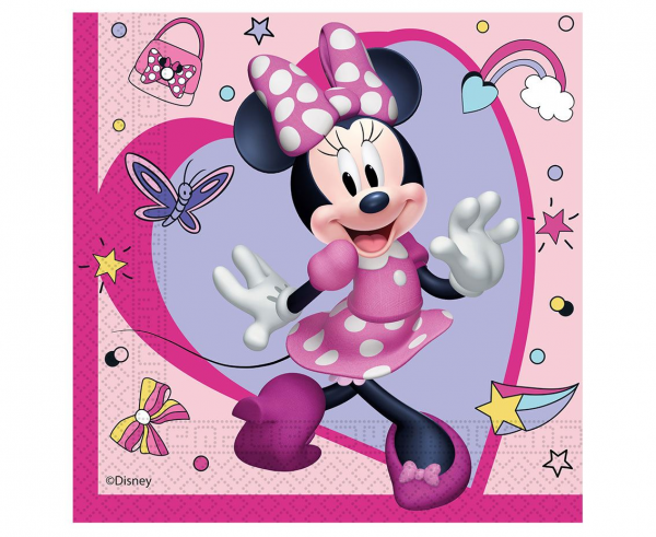 PAPIEROVÉ PÁRTY OBRÚSKY MINNIE JUNIOR 20 KS