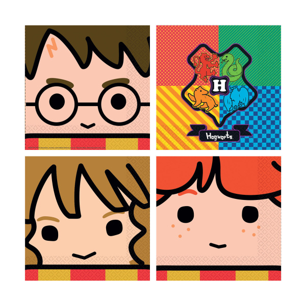 PAPIEROVÉ PÁRTY OBRÚSKY HARRY POTTER FUN 16 KS