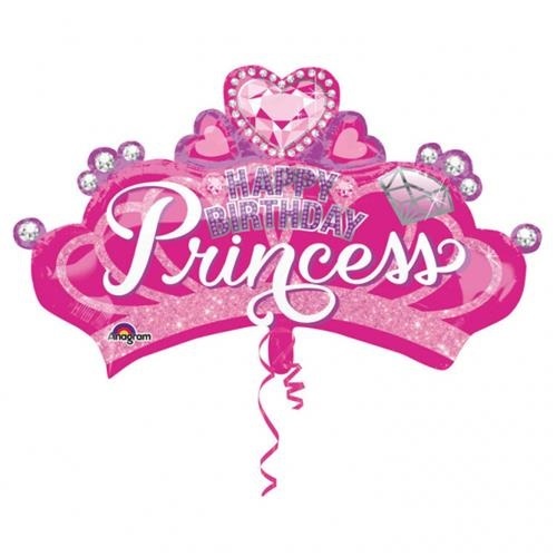 FÓLIOVÝ BALÓNIK DISNEY PRINCESS KORUNKA 81 X 48 CM