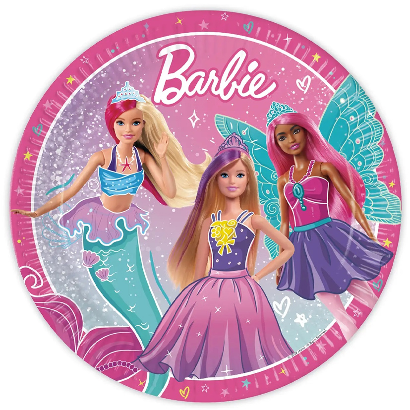 PAPIEROVÉ TANIERE / EKO / BARBIE 23 CM - 8 KS