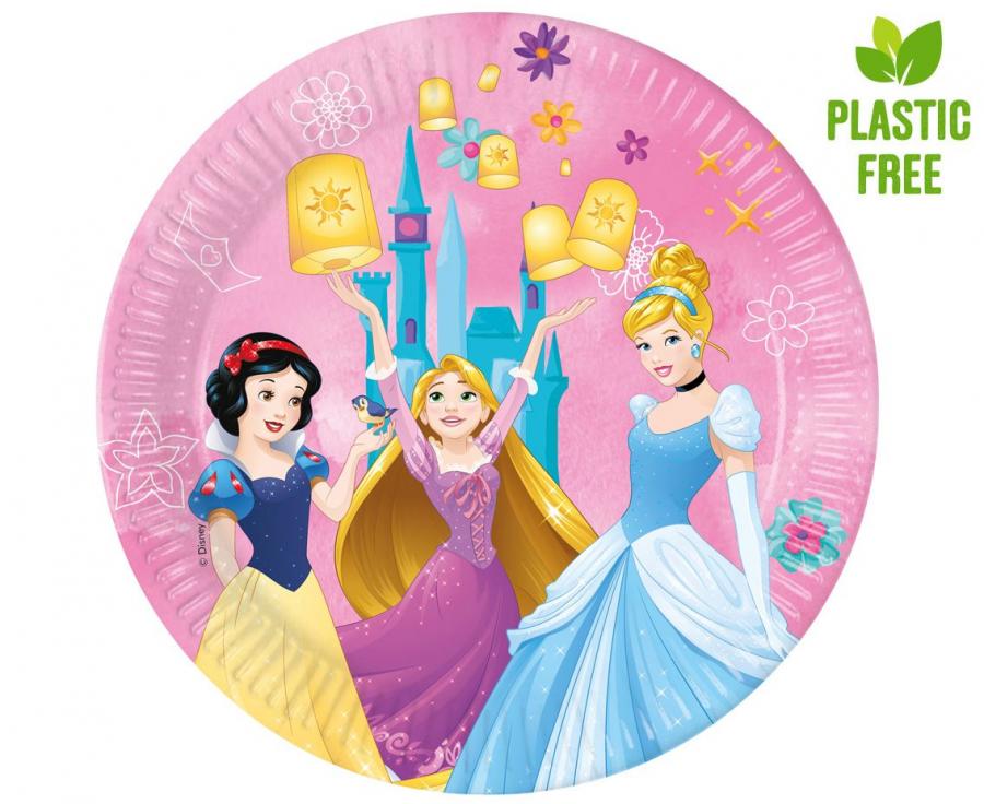 PAPIEROVÉ TANIERE / EKO / DISNEY PRINCESS - NEW GENERATION - 23 CM - 8 KS