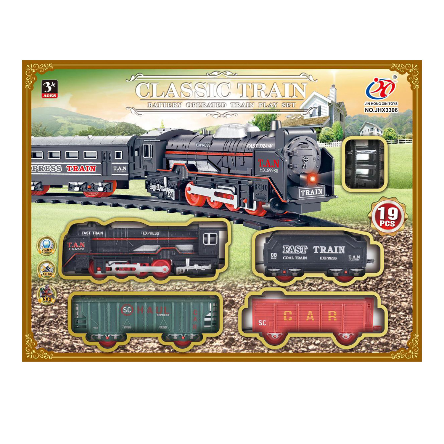 VLAKOVÁ SÚPRAVA SO SVETLOM