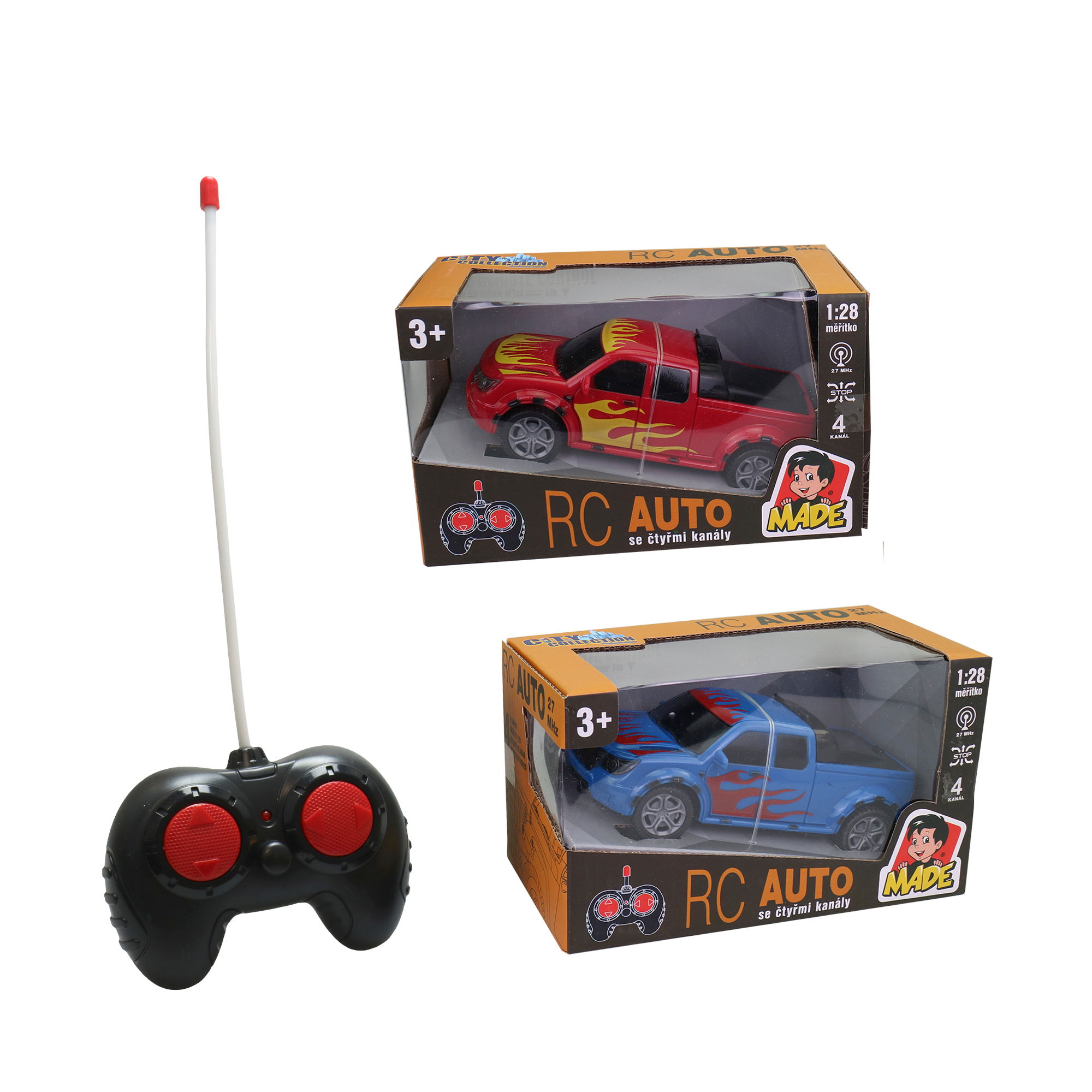 Auto pickup na diaľkové ovládanie, 1:28