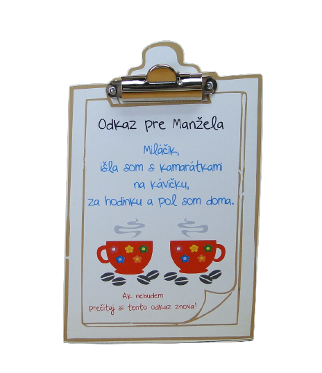 Odkaz pre manžela