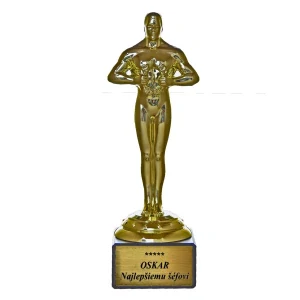 Soška Oscar - Najlepšiemu šéfovi