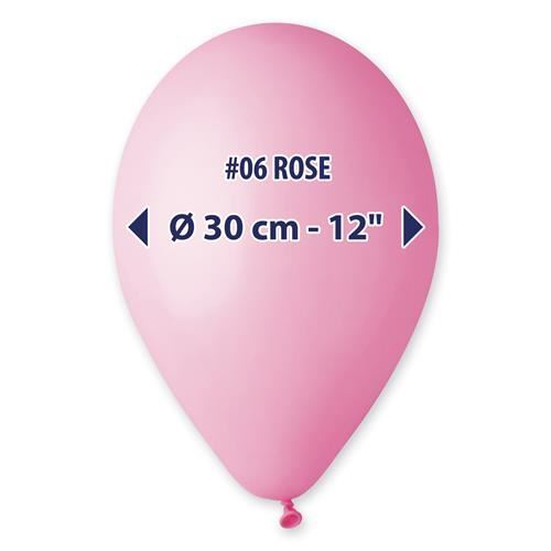 LATEXOVÝ BALÓN 30 CM - RUŽOVÁ
