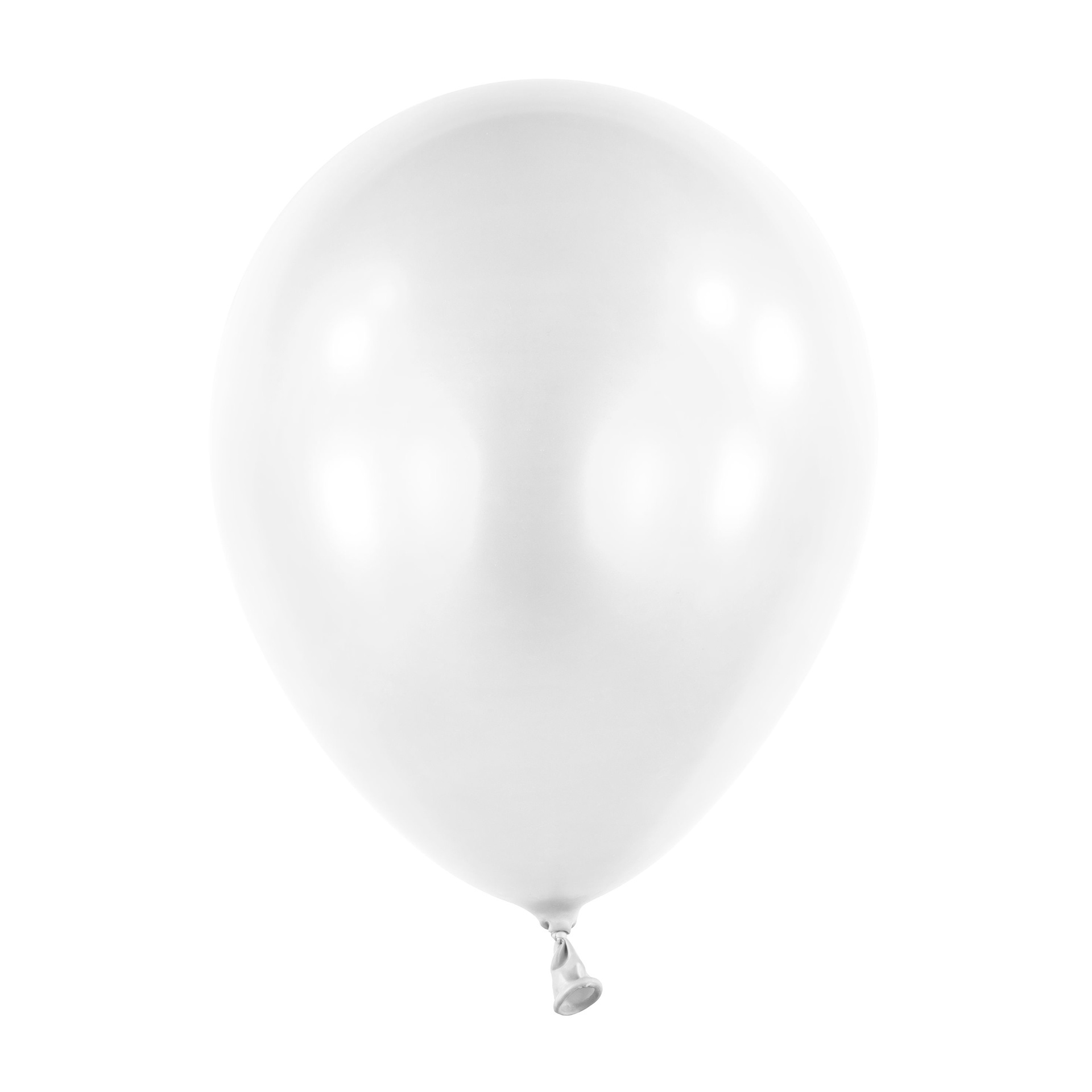 BALÓNIK PEARL FROSTY WHITE 30 CM, DM29 - BIELY PERLEŤOVÝ