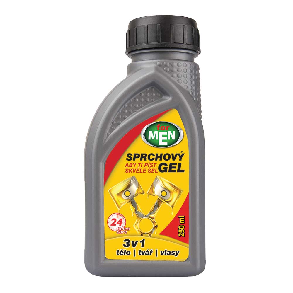 Sprchový gél 3v1 pre mužov 250 ml – for men