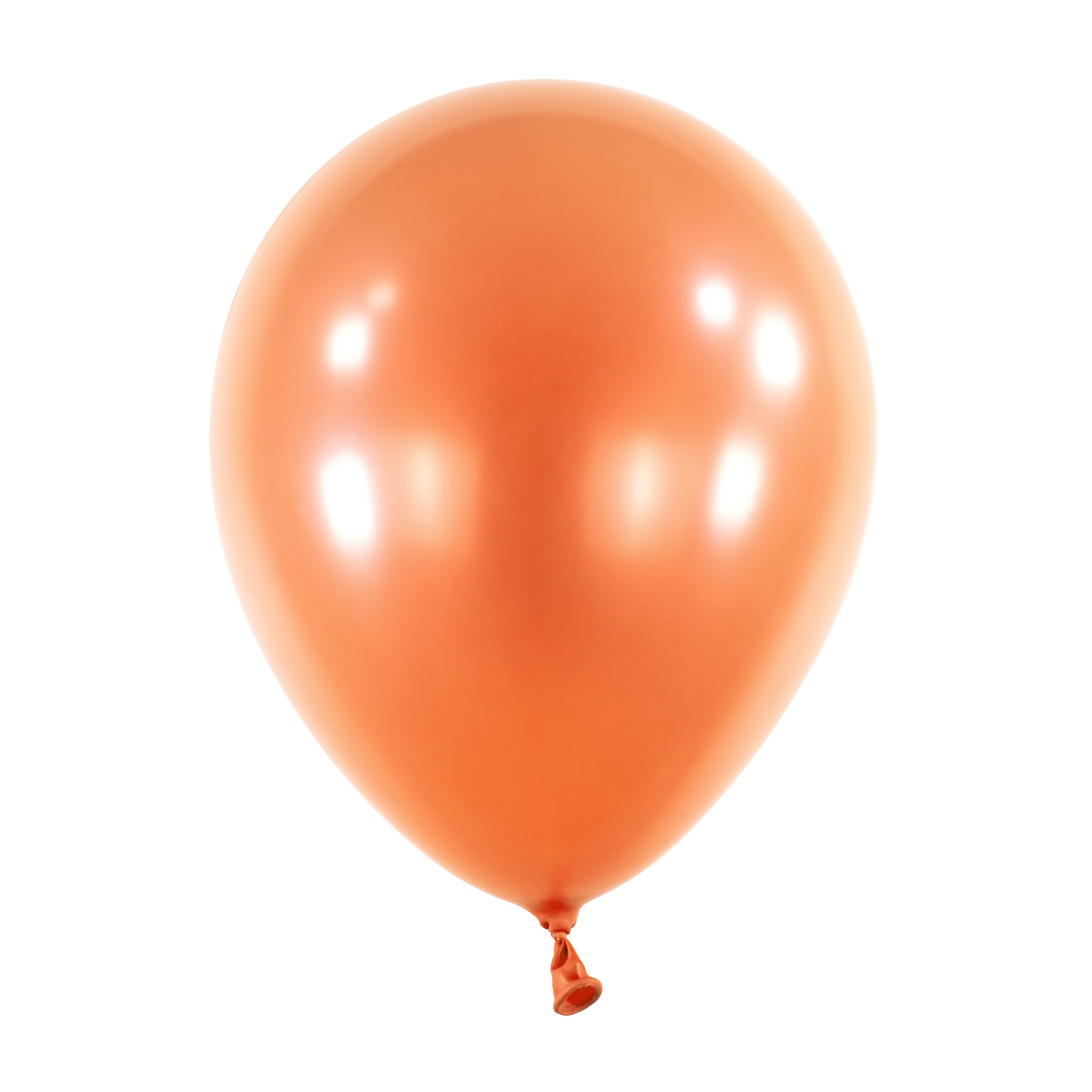 BALÓNIK METALLIC TANGERINE 30 CM, DM31 - ORANŽOVÝ METALICKÝ