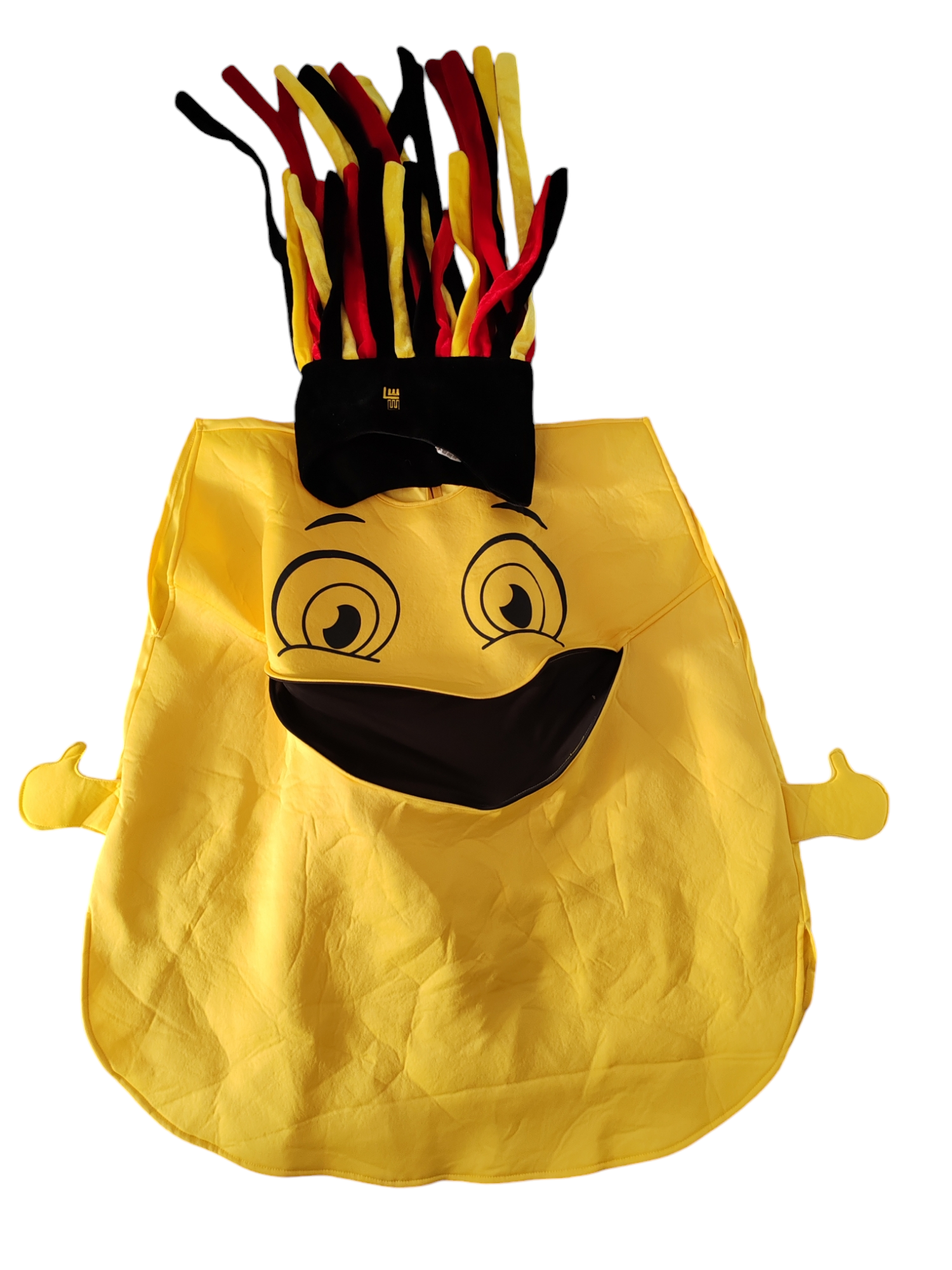 Kostým žltý maskot UNI