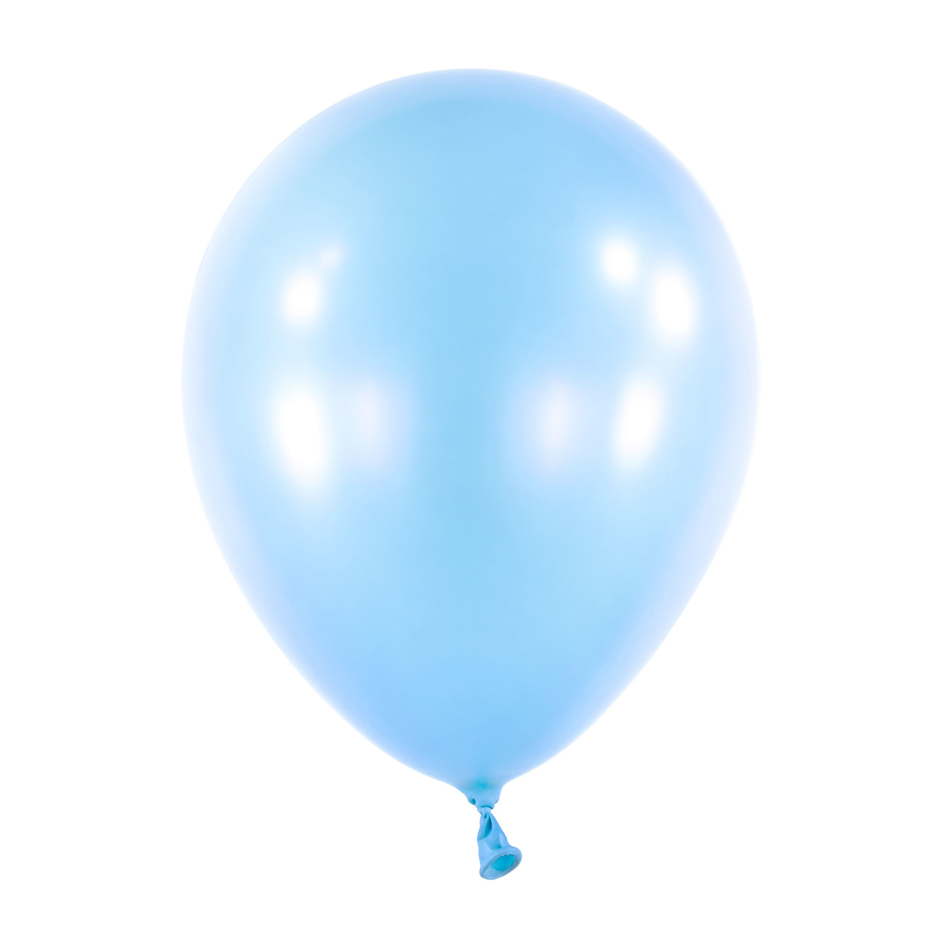 BALÓNIK PEARL PASTEL BLUE 30 CM, DM40 - SV. MODRÝ PERLEŤOVÝ