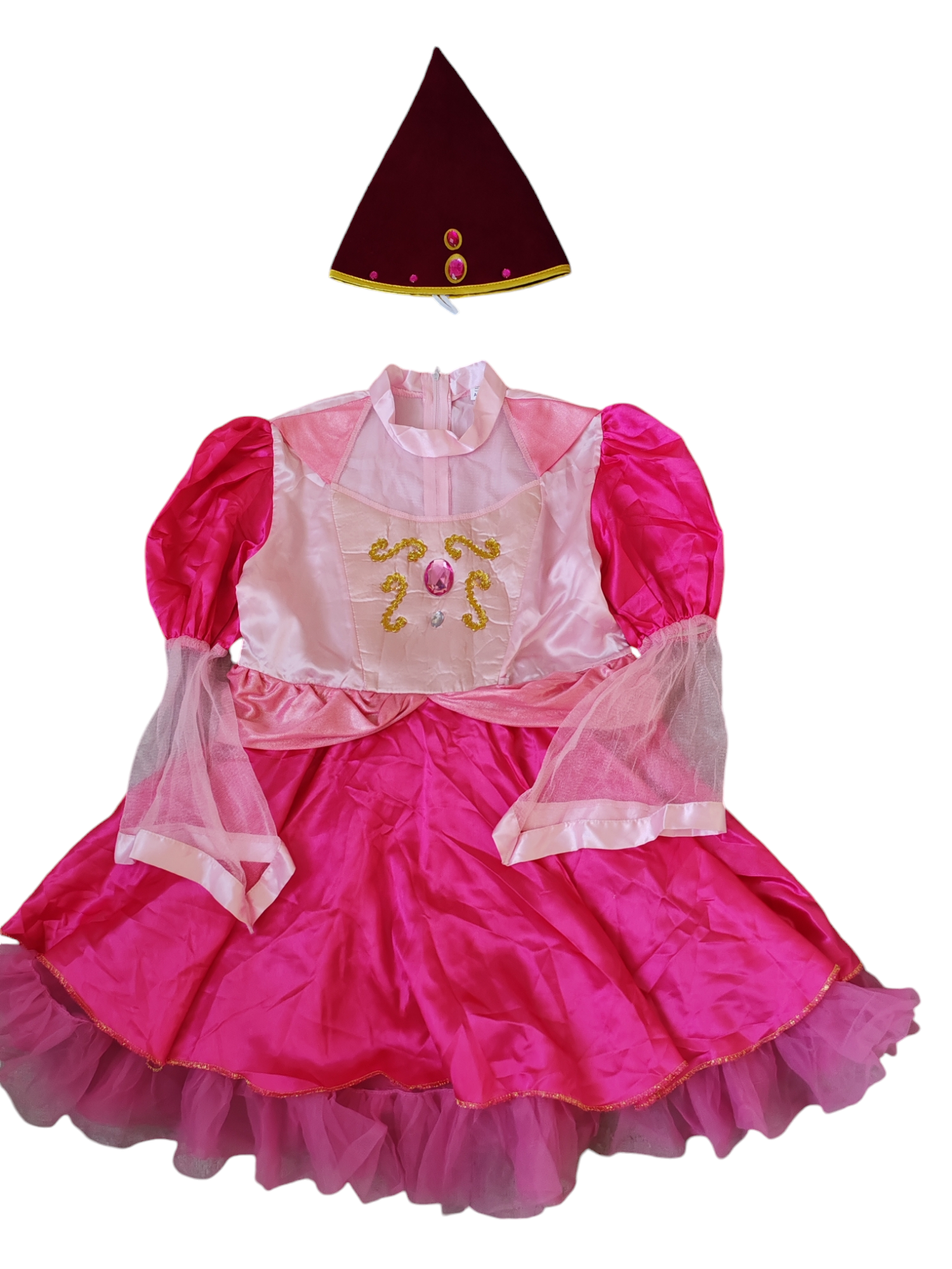 Šaty princezná 6-8r. /116-128
