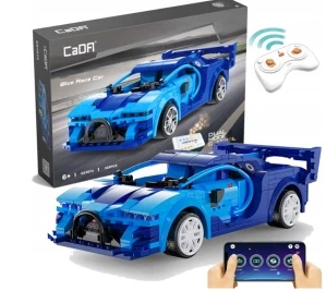 RC stavebnica - CaDA auto Blue Race Car