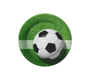 PAPIEROVÉ TANIERE / EKO / FUTBAL 18 CM - 6 KS