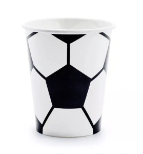 PAPIEROVÉ PÁRTY POHÁRE / FUTBALOVÁ LOPTA / 6 KS