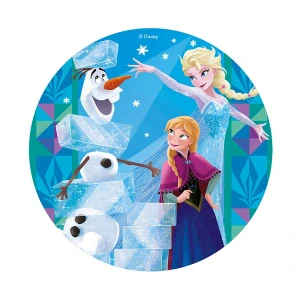 Jedlý obrázok / Frozen - Ľadové kráľovstvo - Anna, Elsa, Olaf / 20 cm