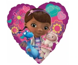 FÓLIOVÝ BALÓNIK DOC MCSTUFFINS / DOKTORKA PLYŠÁKOVÁ 43 CM