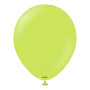 LATEXOVÝ BALÓN 30 CM - LIMETKOVÁ ZELENÁ