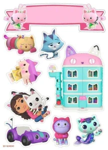 JEDLÝ OBRÁZOK FONDÁN / GABBY´S DOLL HOUSE 9 KS