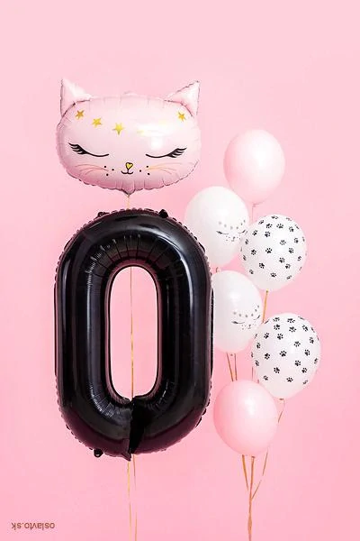 FOLIOVÁ ČÍSLICA - ČIERNA 0 - 86 CM