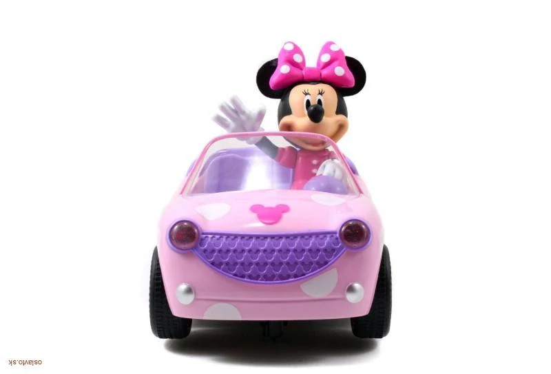 Rc auto na diaľkové ovládanie Minnie Roadster ružové