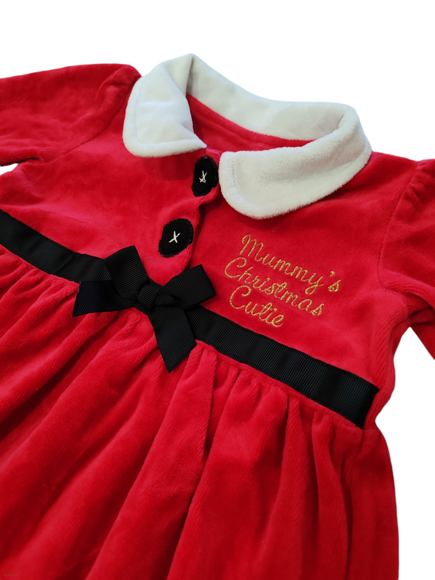 Vianočné šaty dievča 12-18 m /1-1,5r
