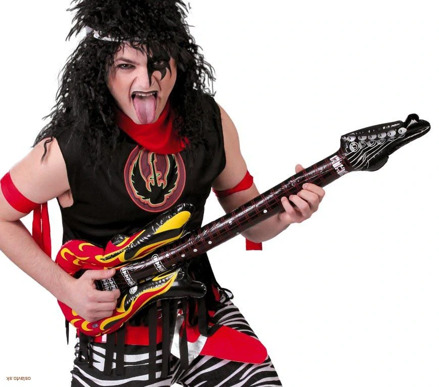 FÓLIOVÝ BALÓNIK ROCKOVÁ GITARA 90 CM