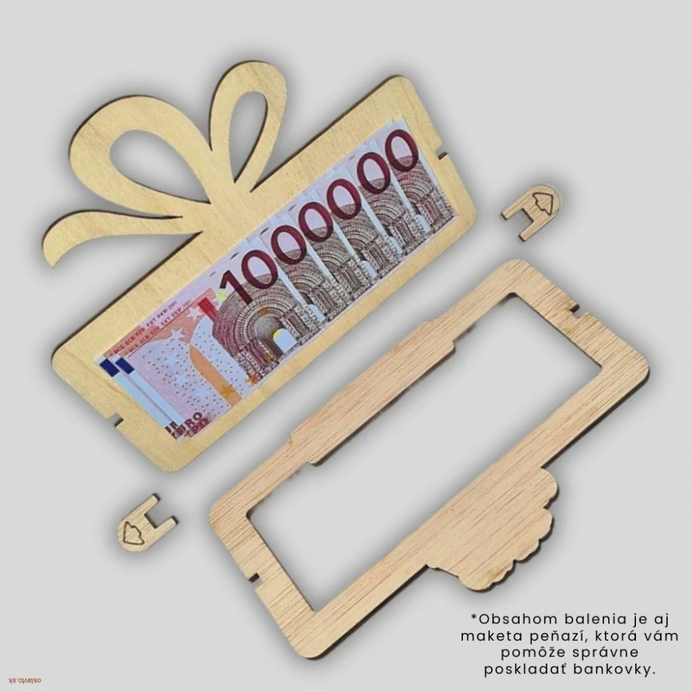 VTIPNÝ DARČEK OBÁLKA / VŠETKO NAJLEPŠIE K NARODENINÁM S VERKLIKOM