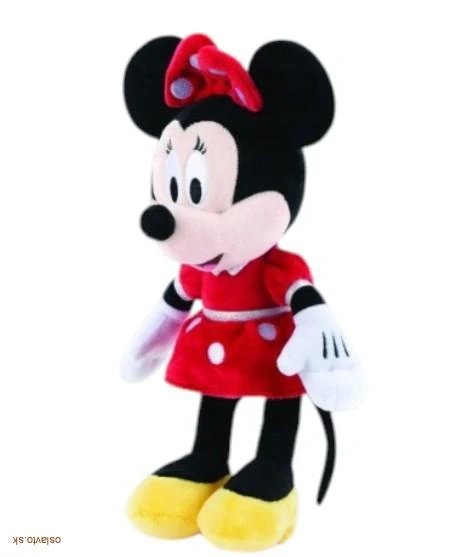 Plyšová hračka Minnie Mouse / Disney / Červená / 30 cm