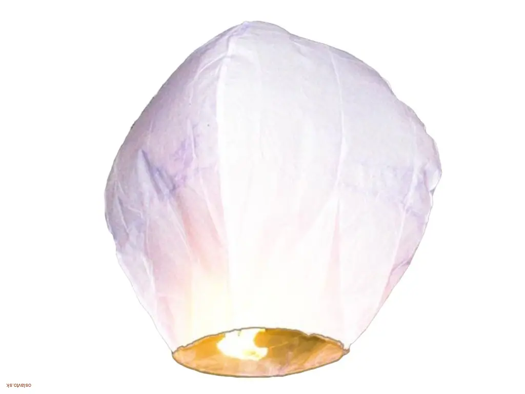 LAMPIÓN ŠŤASTIA / BIELY