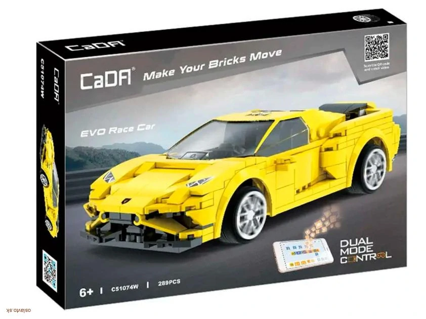 RC stavebnica - CaDA EVO RALLY CAR športové auto
