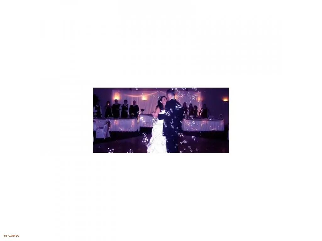 Bublinkový stroj - Prenájom