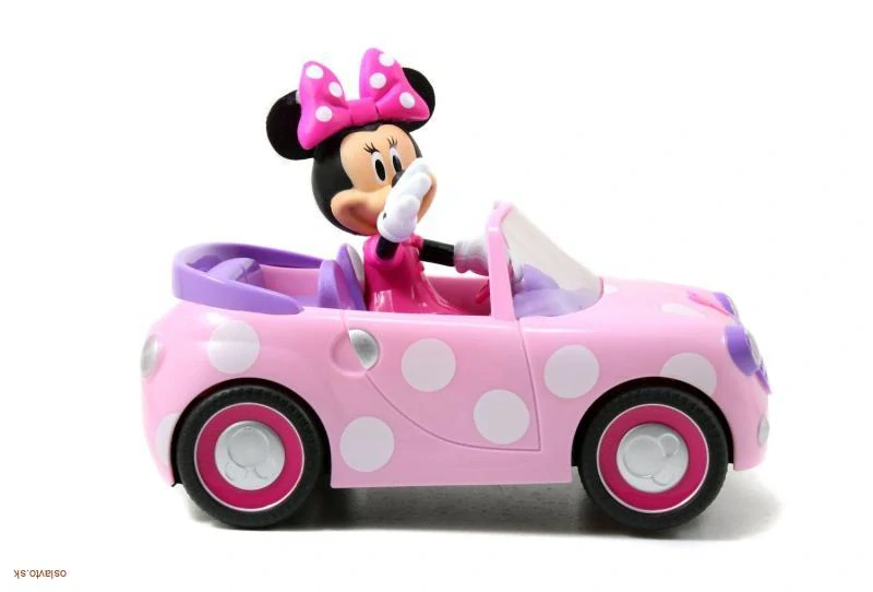 Rc auto na diaľkové ovládanie Minnie Roadster ružové