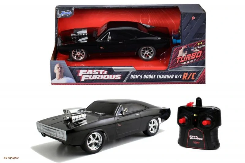 RC auto na diaľkové ovládanie Rýchlo a zbesilo 1970 Dodge Charger 1:24