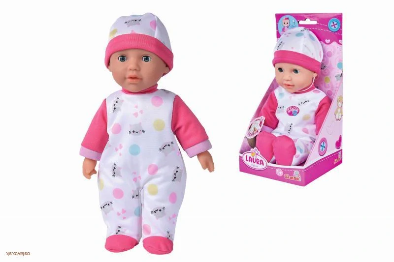 Bábika Laura Cutie 30 cm so zvukmi