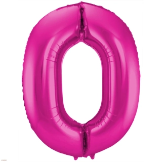 FOLIOVÁ ČÍSLICA - RUŽOVÁ / MAGENTA 0 - 86 CM