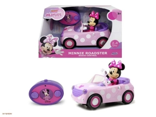 Rc auto na diaľkové ovládanie Minnie Roadster ružové